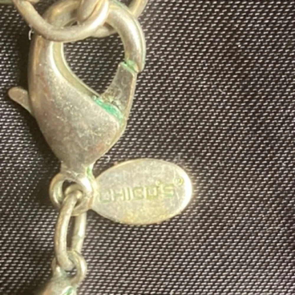 Chico’s Elegant Gold Statement Necklace - Picture 2 of 2